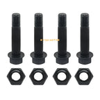 4 Pack Front Shock Bolt & Lock Nut for Yamaha YFZ450 (2004–2013) 90185-10012-00