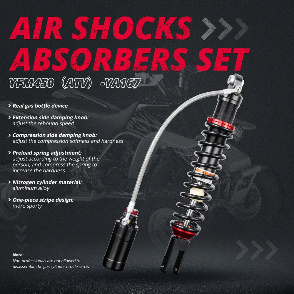 Stage 5 Adjustable Rear Air Shock Absorber for Yamaha YFZ450R (2009–2023)