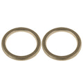 Set of 2 Exhaust Pipe Connector Gasket for Lexus Toyota Scion (OEM)