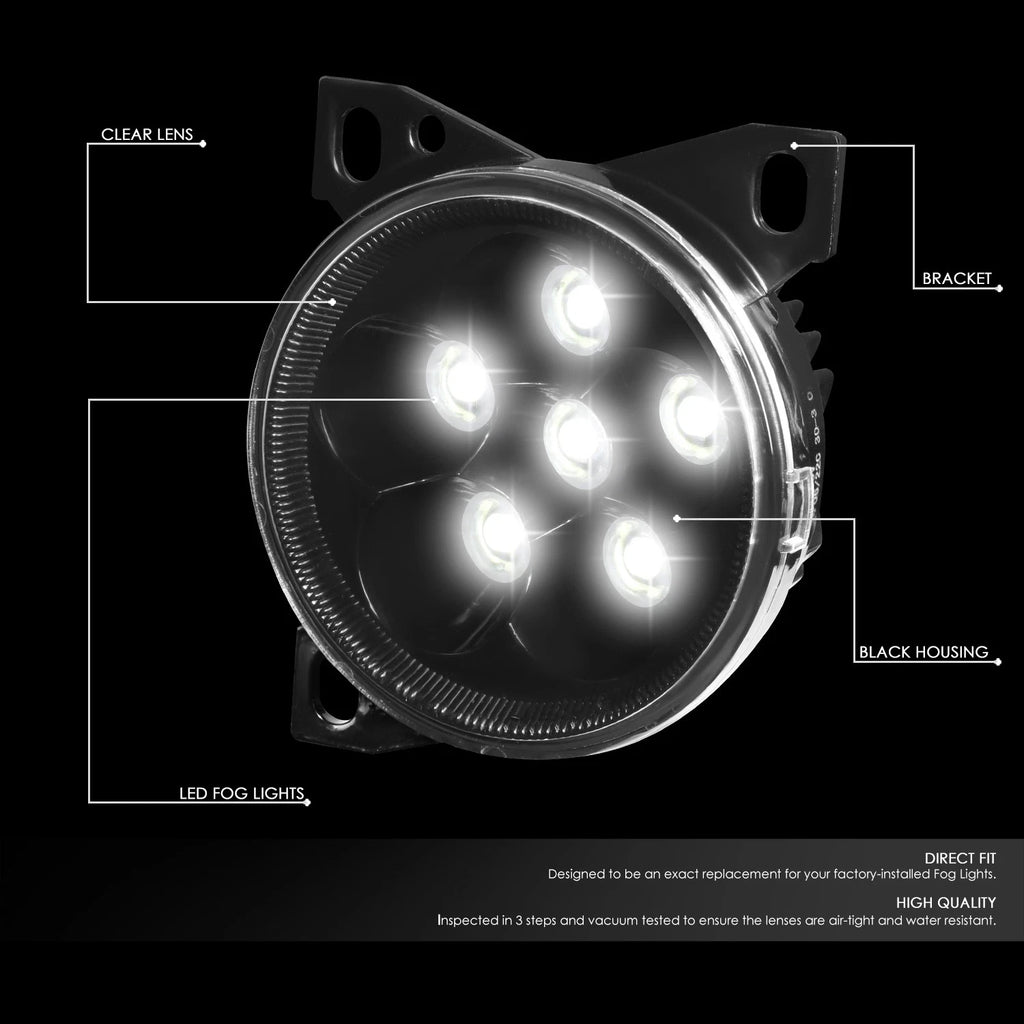 Set of 2 LED Fog Light Lamps for Peterbilt 579 587, Kenworth T660 (2011–2020)
