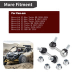 Front Stabilizer Bar End Links for Can-Am Maverick X3 Max Turbo (2017–2023)