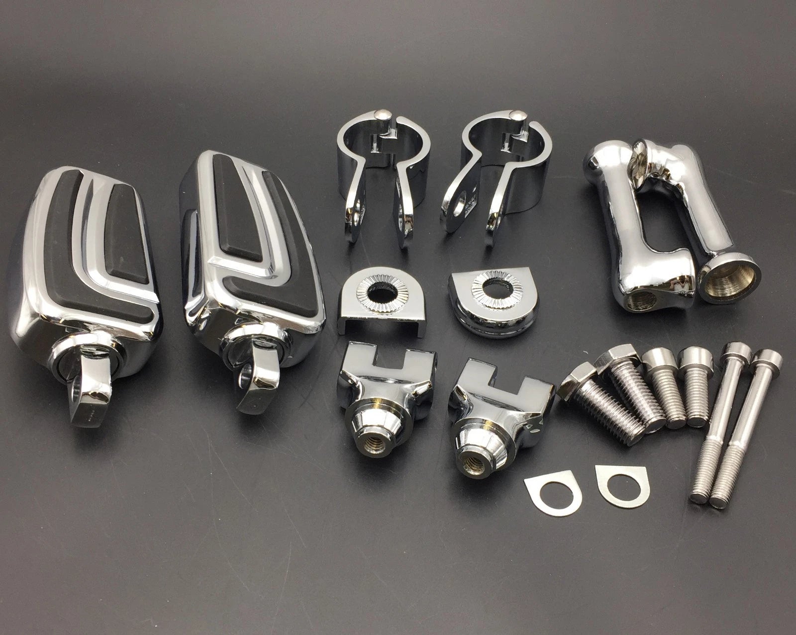 CR Long Adjustable AirFlow Foot Peg for Honda GoldWing Shadow Valkyrie (1.5")