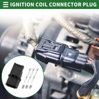 3 Pin Ignition Coil Connector Plug Male for Acura 