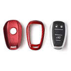 Carbon Fiber Key Shell Cover for Alfa Romeo Stelvio (2017-2023)