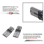 2X 12-SMD Blue LED Bulbs for Chevy Silverado License Plate Lamp