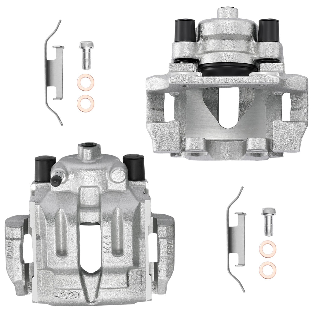 Rear Brake Calipers w/ Bracket Pair for BMW 325i 325xi 323i (2006–2011)
