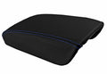 Leather Console Lid Armrest Cover for Acura TL (1999–2003) Blue Stitch