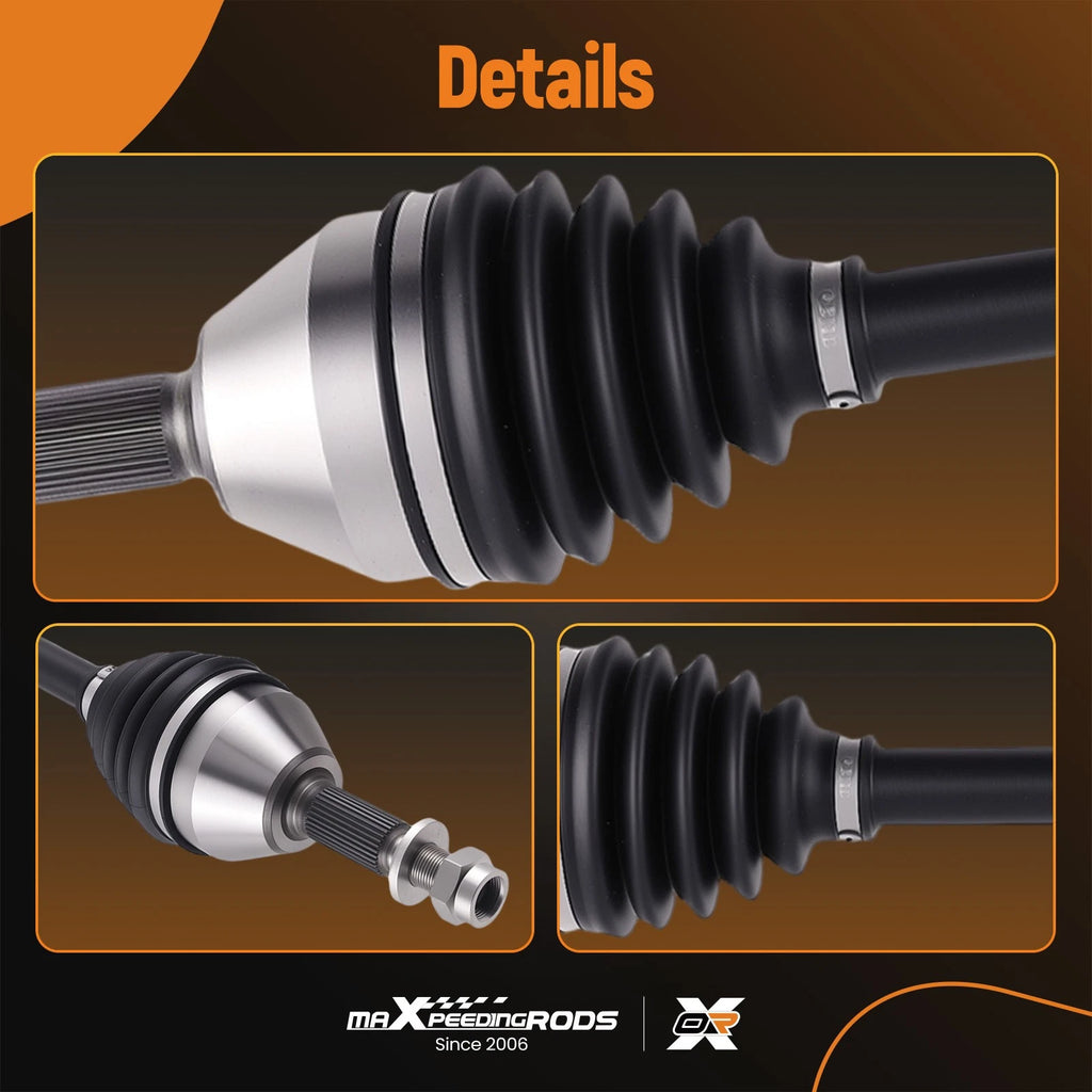 Set of 2 Front CV Axle Shafts for Chevy Cobalt HHR Pontiac G5 Saturn Ion (2005–2011)