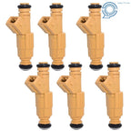 Set of 6 Fuel Injectors for Jeep Cherokee Grand Cherokee (1997–2004)