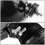 6" Round Bull Bar Fog Light Lamps for - Chrome, Clear Lens, Switch Kit