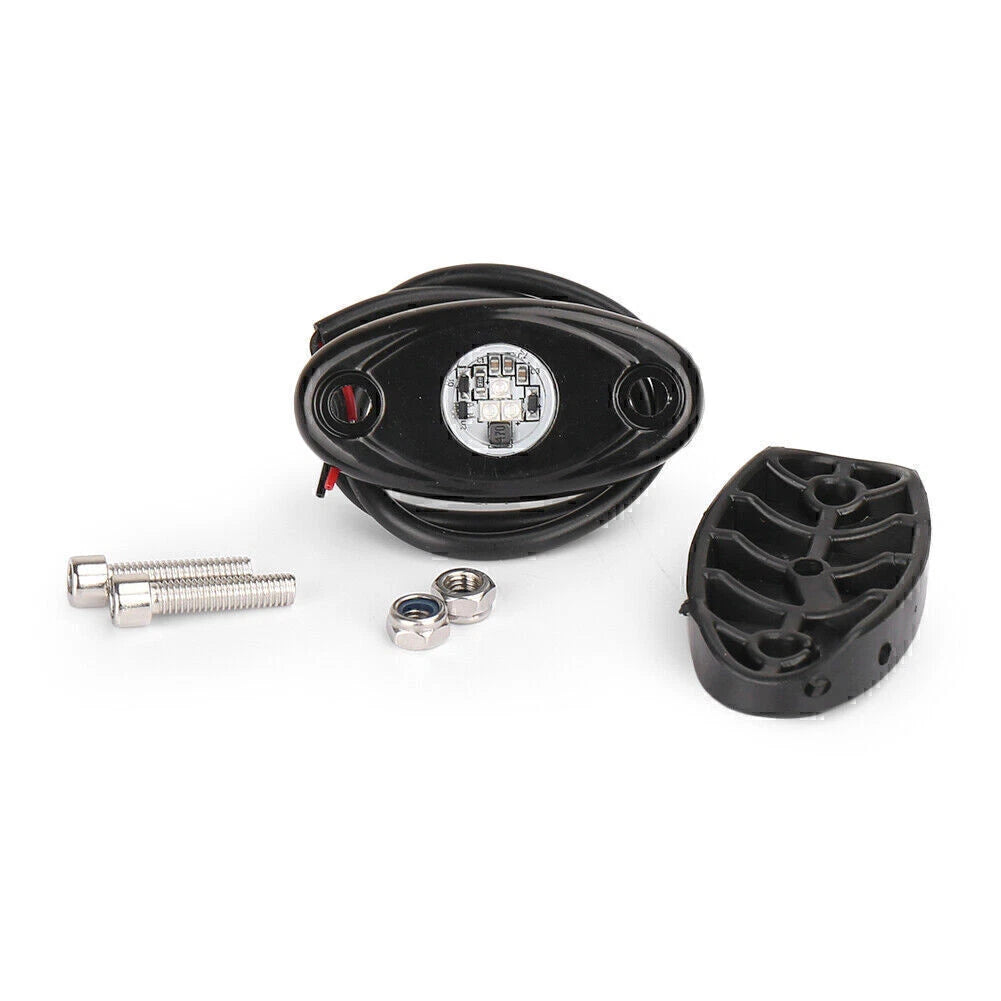 10pcs 9W Blue LED Rock Light for ATV Car Boat Motor