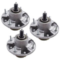 Set of 3 Spindle Assembly for John Deere 48" 54" 60" 72" Deck (YYYY–YYYY)