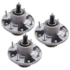 Set of 3 Spindle Assembly for John Deere 48" 54" 60" 72" Deck (YYYY–YYYY)
