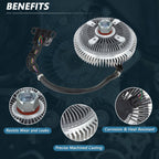 Cooling Fan Clutch for Dodge Ram 2500 3500 (2011–2013) No. 68155609AB