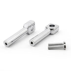 Set of 2 Chrome 6" Motorcycle Handlebar Risers for 1" Bar UK T9