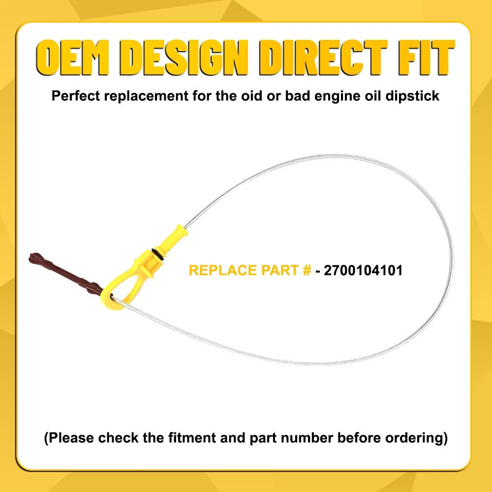 Oil Dipstick for Benz GLA250 CLA250 GLA45 AMG (2014–2020)