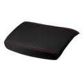 Console Armrest Cover for Corvette C5 (1997–2004) - PVC Carbon Fiber Red Stitch