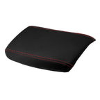 Console Armrest Cover for Corvette C5 (1997–2004) - PVC Carbon Fiber Red Stitch
