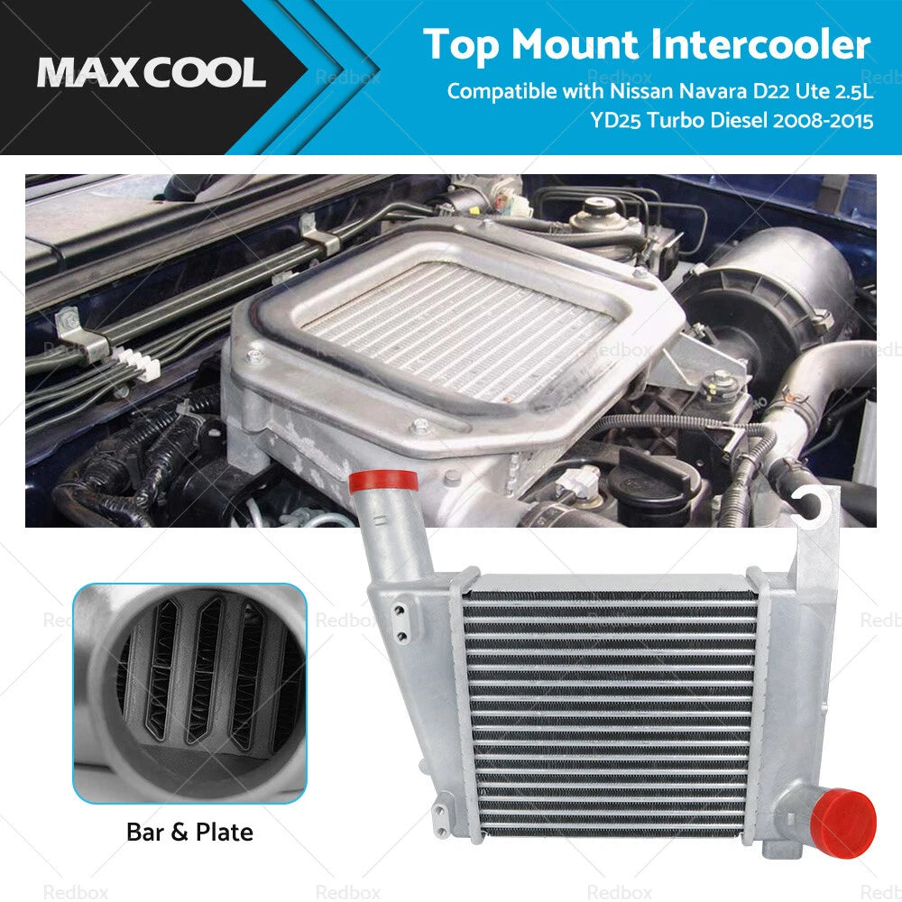 Intercooler for Nissan Navara D22 Ute 2.5 YD25 Turbo Diesel (2008–2015)
