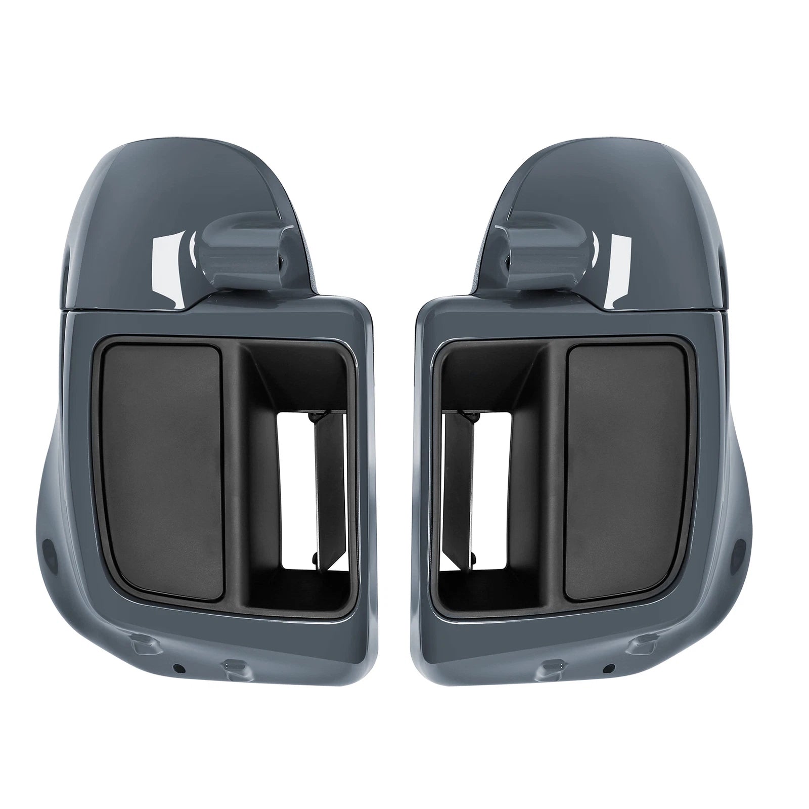Lower Vented Fairings Glove Box for Harley Touring Road Glide (2014–2025) Gunship Gray