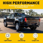 Smoke LED Side Marker Signal Light for GMC Sierra 2500 3500HD (2020–2024)