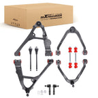 10pcs Front Lower Upper Control Arms Kit for Chevy Tahoe GMC Yukon (2000–2006)