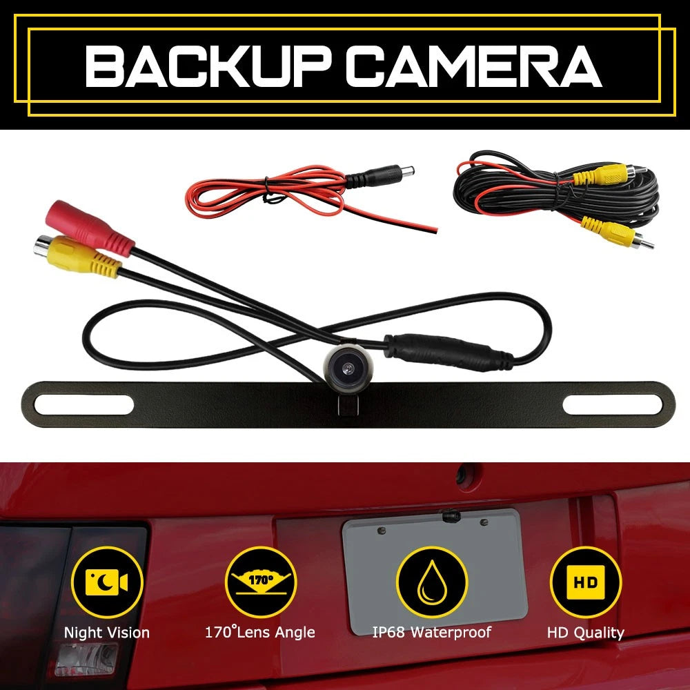 Backup Rear View Camera for - HD, Night Vision, Waterproof