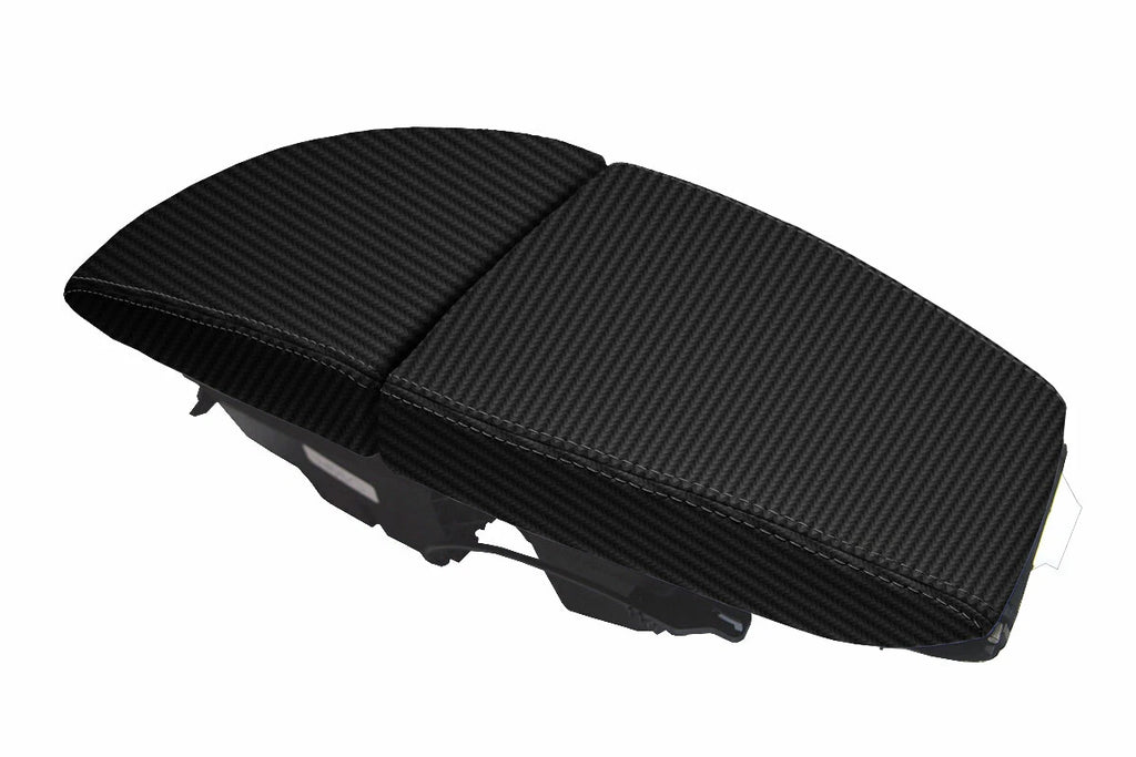 Carbon Fiber Console Lid Armrest Cover for BMW E63 E64 650 (2003–2010)