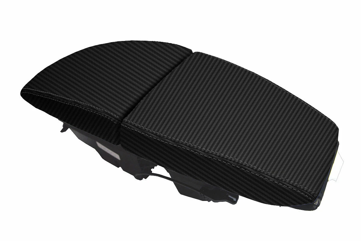 Carbon Fiber Console Lid Armrest Cover for BMW E63 E64 650 (2003–2010)
