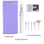 Electric Nail Drill with Grinding Tools for Portable Grooming