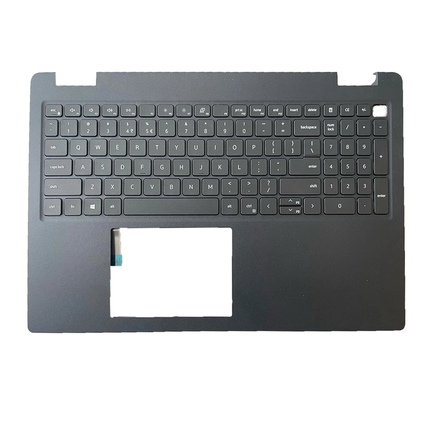 Palmrest Non-Backlit Keyboard for Dell Latitude 3520 (2021–2023) 0DJP76 DJP76 Black US