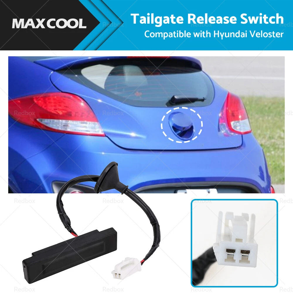 Rear Boot Tailgate Release Switch for Hyundai Veloster (2012–2017) 81260-2V000