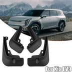 Mudguards for KIA EV9 Non Deformation Black Color