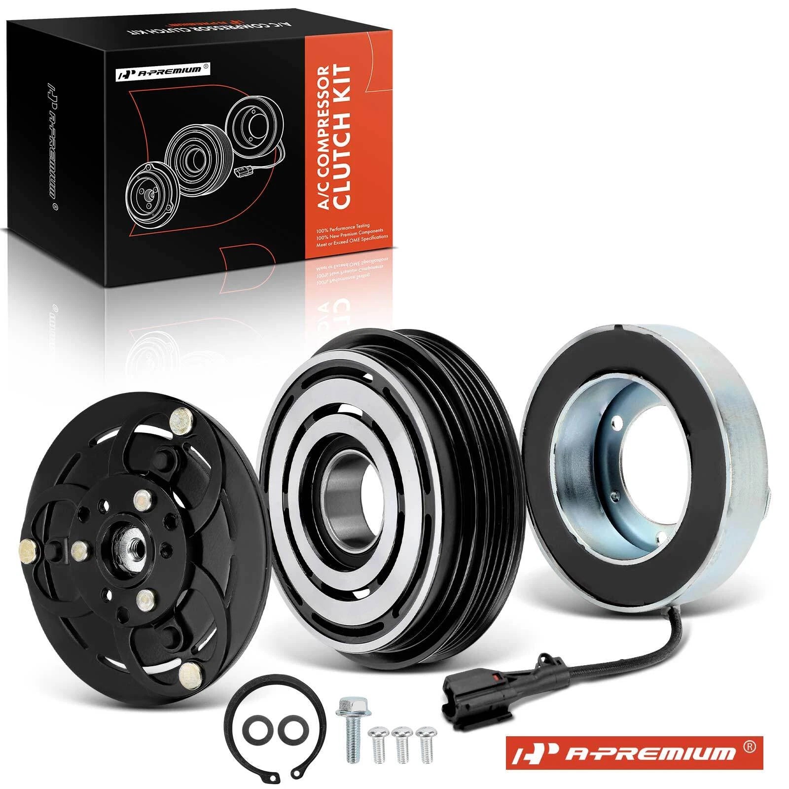 A/C Compressor Clutch Kit for Subaru Outback, Impreza, Legacy (2000–2004)