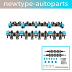 Set of 16 Stainless Steel Roller Rocker Arms for Mopar Chrysler SB 318 340 360 (1964–1990)