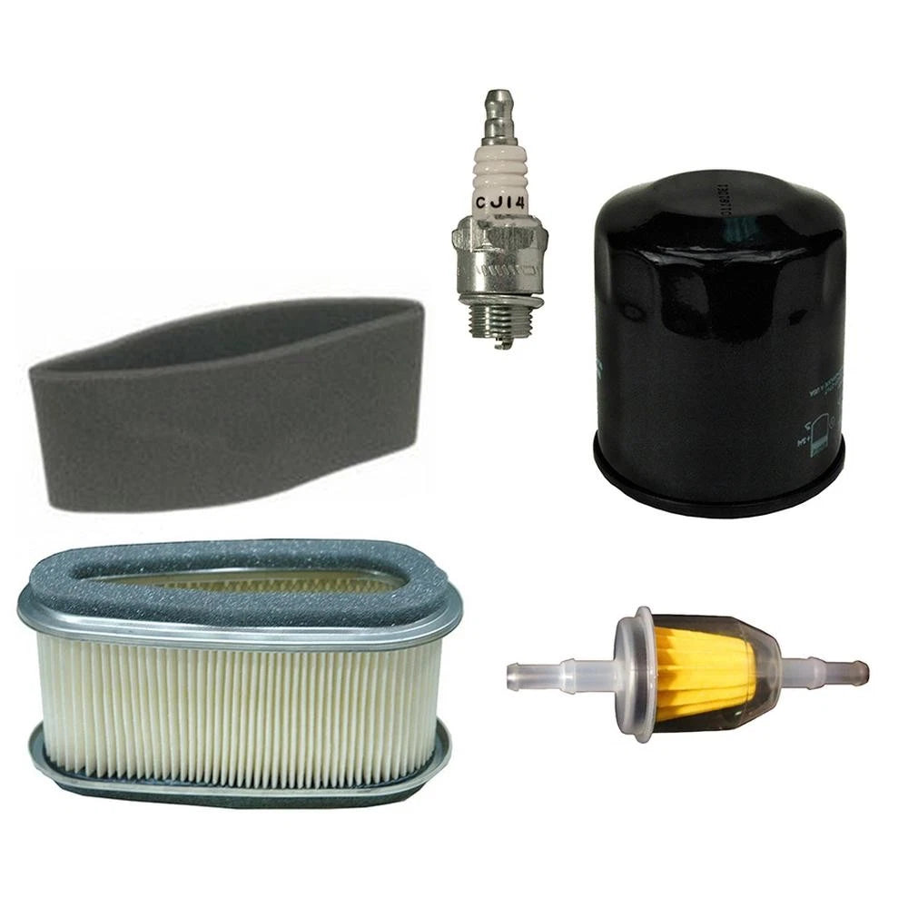 Tune Up Kit Air Fuel Oil Filters for John Deere AM104560 (Fits Champion CJ14)
