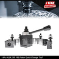 Set of 6 Piston Quick Change Tool Post Holders for Lathe 6-12"