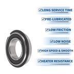 6903NR2RS Deep Groove Ball Bearings for Scooter Skateboard (17x30x7mm)