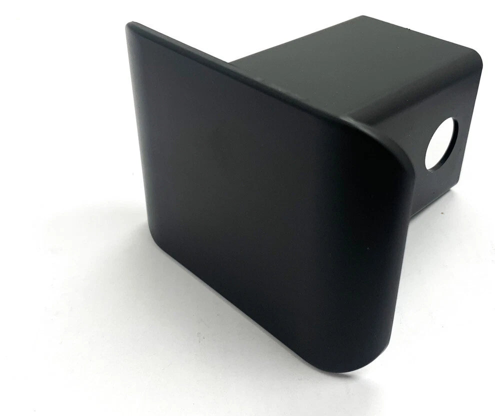 Trailer Hitch Plug Cover Black Plastic for 2 Inch Receiver (Universal)