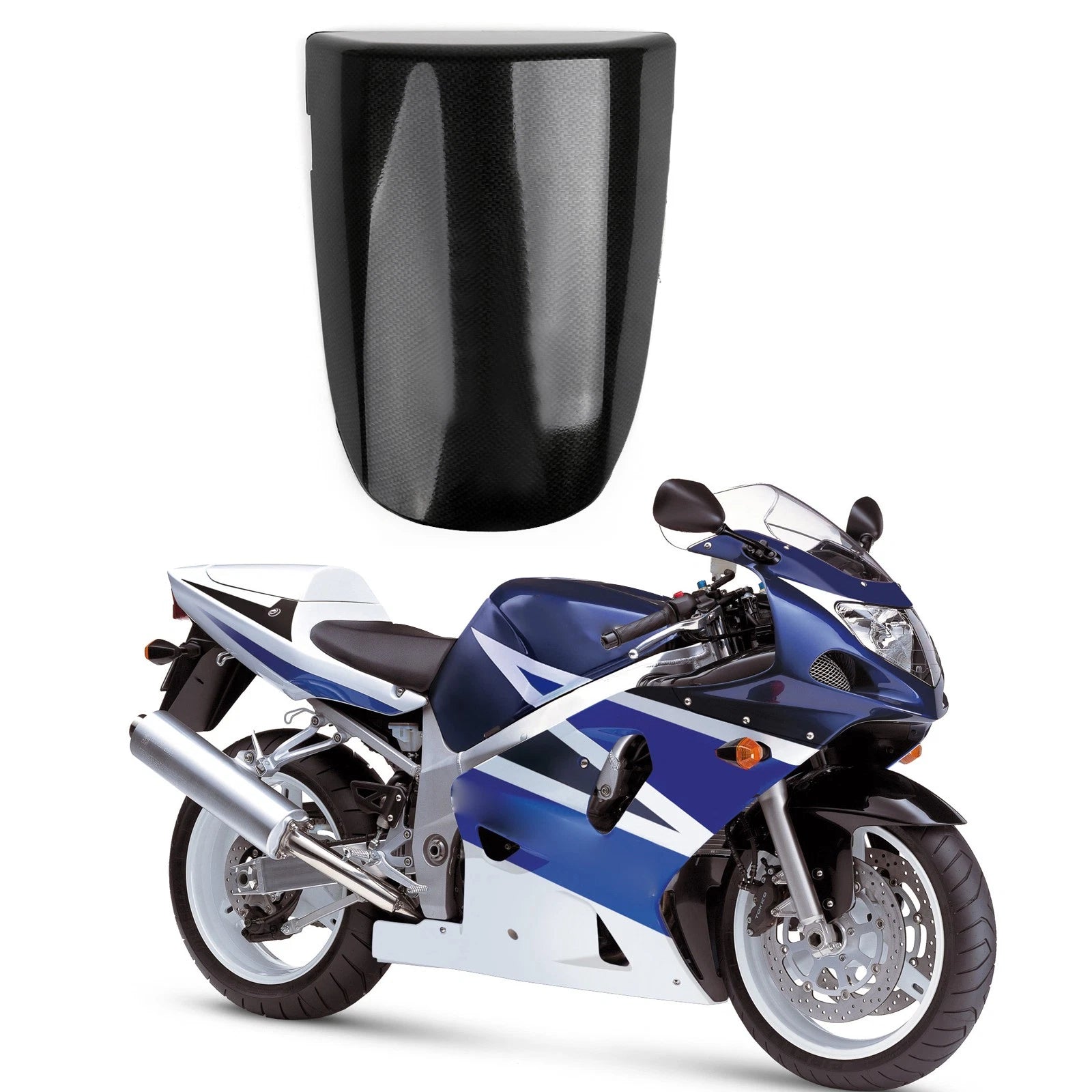 Rear Seat Cover Cowl for Suzuki GSXR600/750 (2001–2003) GSXR1000 (2000–2002) Carbon