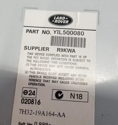 Rear Entertainment TV DVD for Land Rover Range Rover Sport (2005–2009)