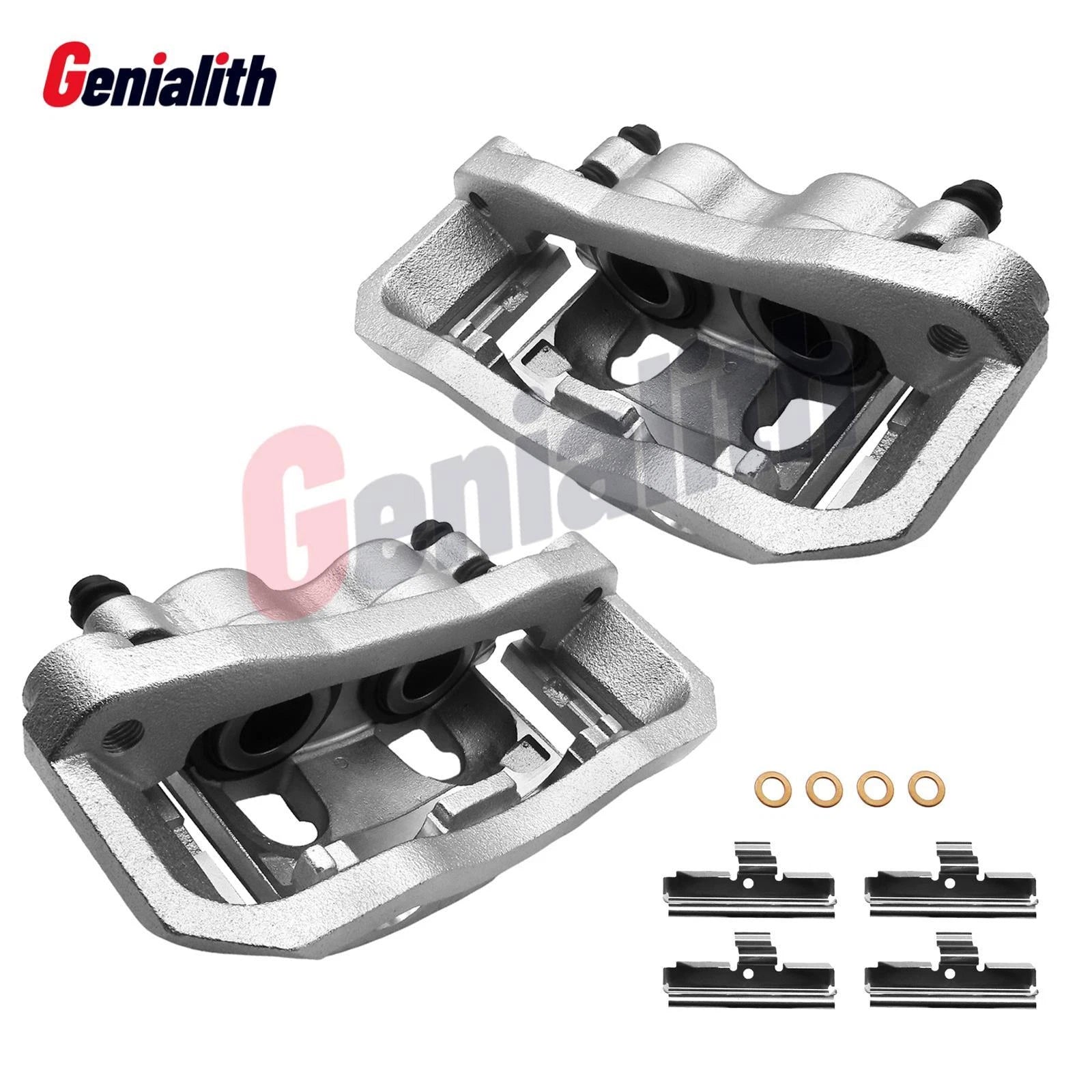 2X Front Passenger Driver Brake Caliper for Ford E-350 Super Duty (1999–2007)