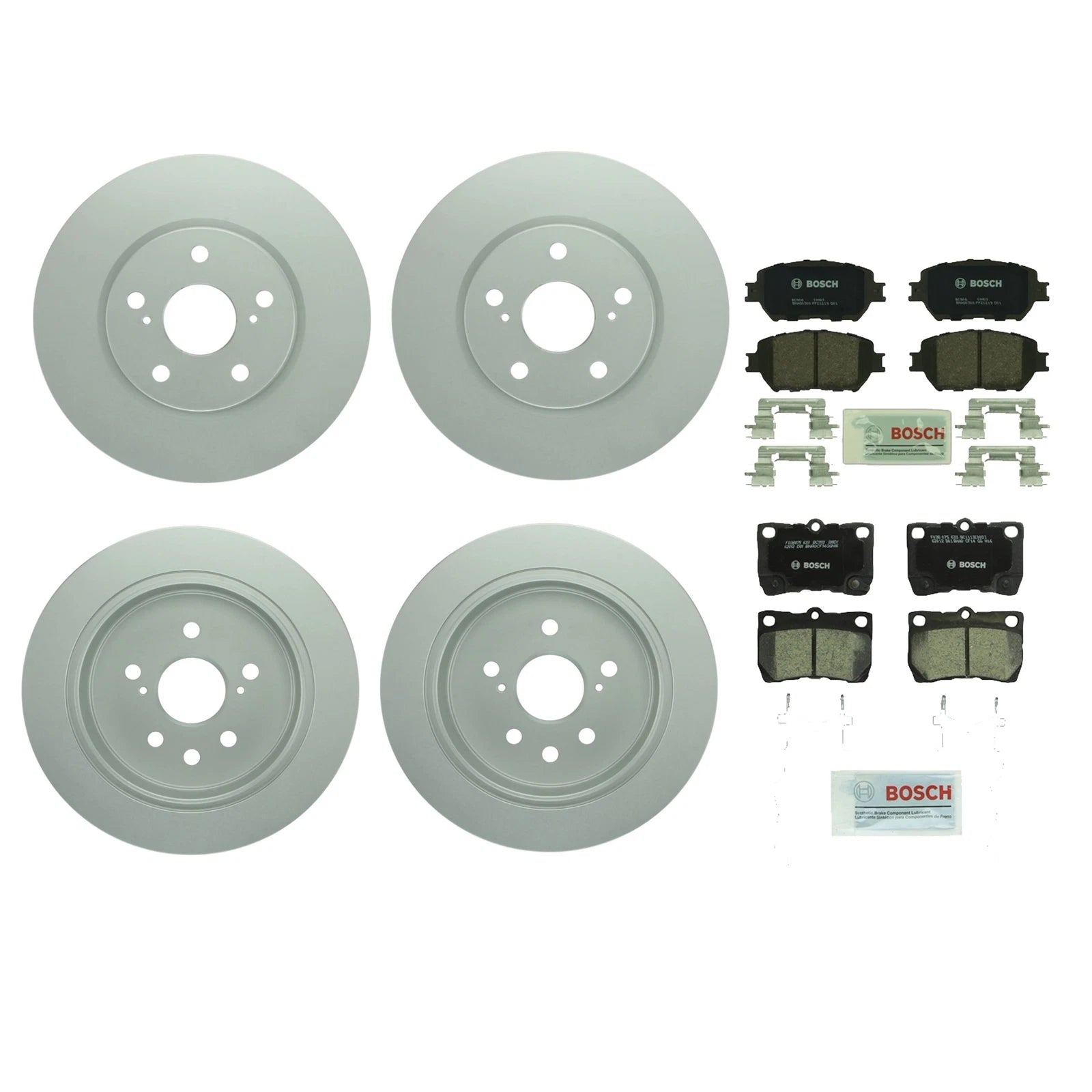 Bosch Brake Kit Disc Rotors & Ceramic Pads for Lexus IS250 (2006–2013)