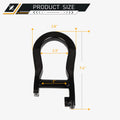 Black Front Tow Hooks for Chevrolet Silverado 1500 (2019–2021) 84195908