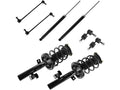 Front and Rear Shock Strut Coil Spring Sway Bar Link Kit for Mazda 3 (2004–2013) XC444SB