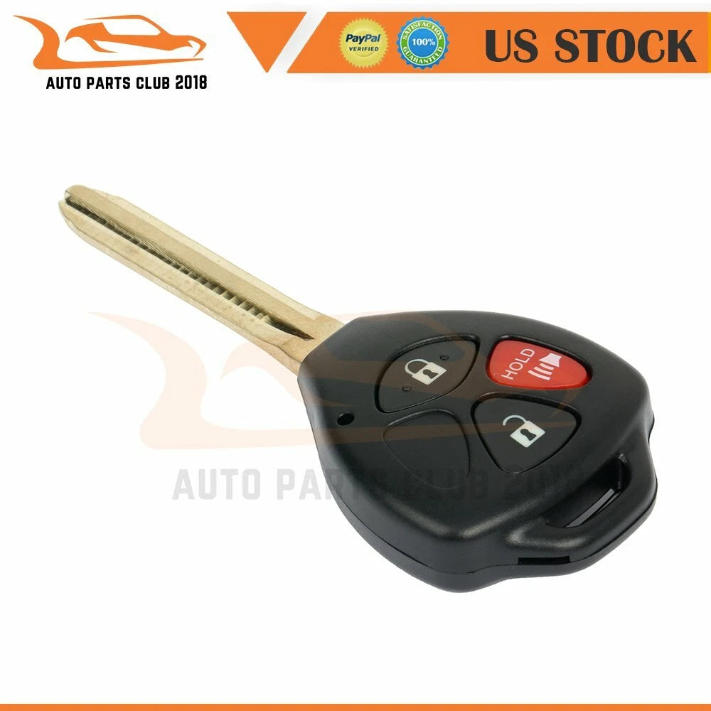 Keyless Entry Remote Fob for Toyota Yaris Scion tC (2007–2011)