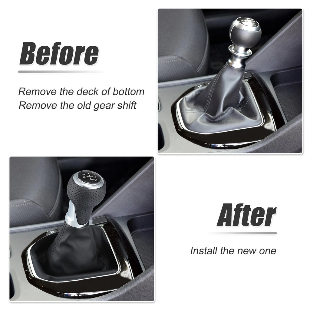 5 Speed Manual Gear Shift Lever for Audi A4 S4 B8 8K/A5 8/Q5 8R Black