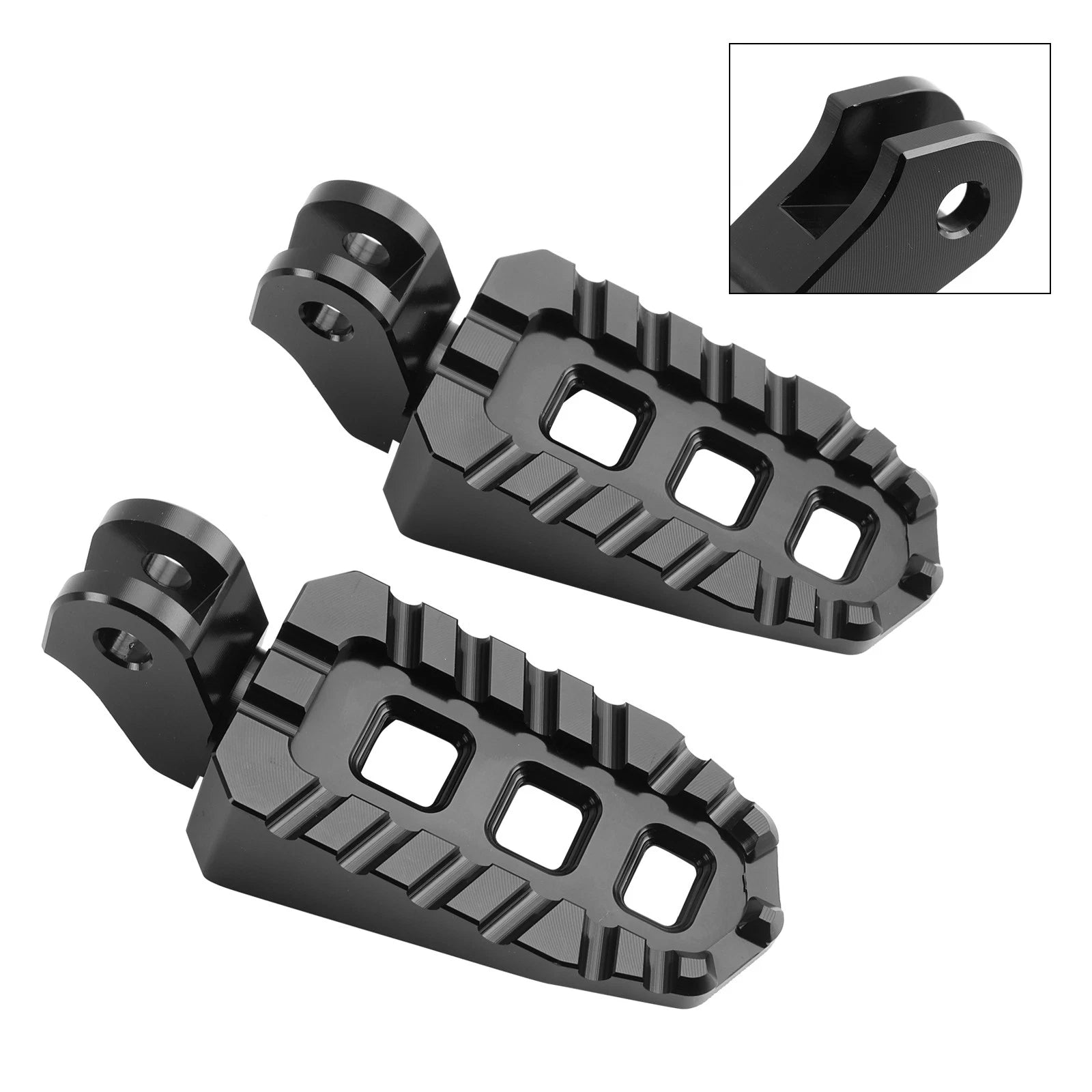Front Footrests Foot Pegs for Scrambler 400X (2023–2024) Black