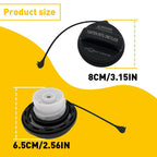 Fuel Gas Tank Filler Cap Cover for Kia Forte Sedona Spectra Sorento Niro (2007–2020)