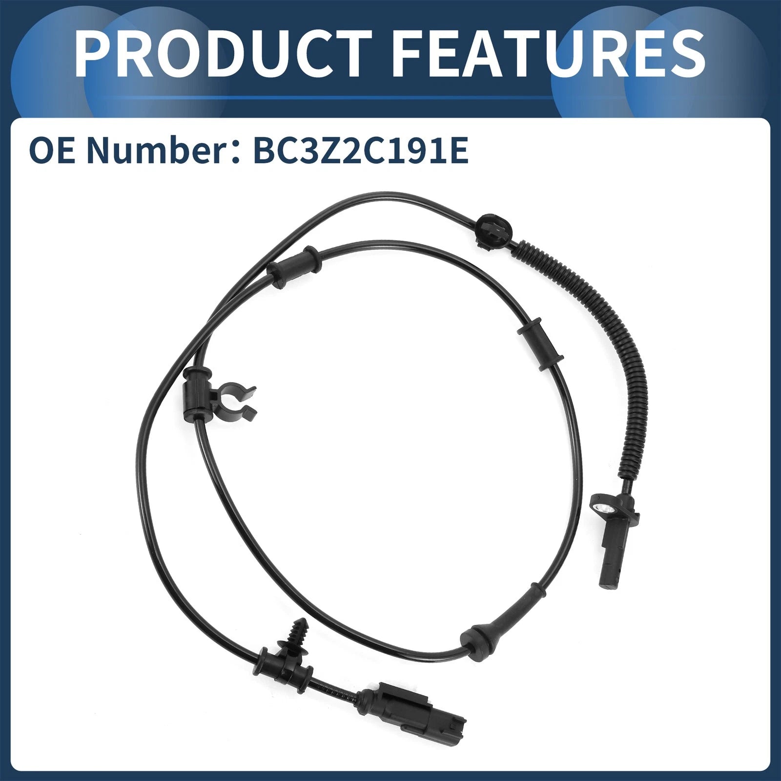 ABS Wheel Speed Sensor for Ford F-250 Super Duty (2011–2016) No.BC3Z2C191E